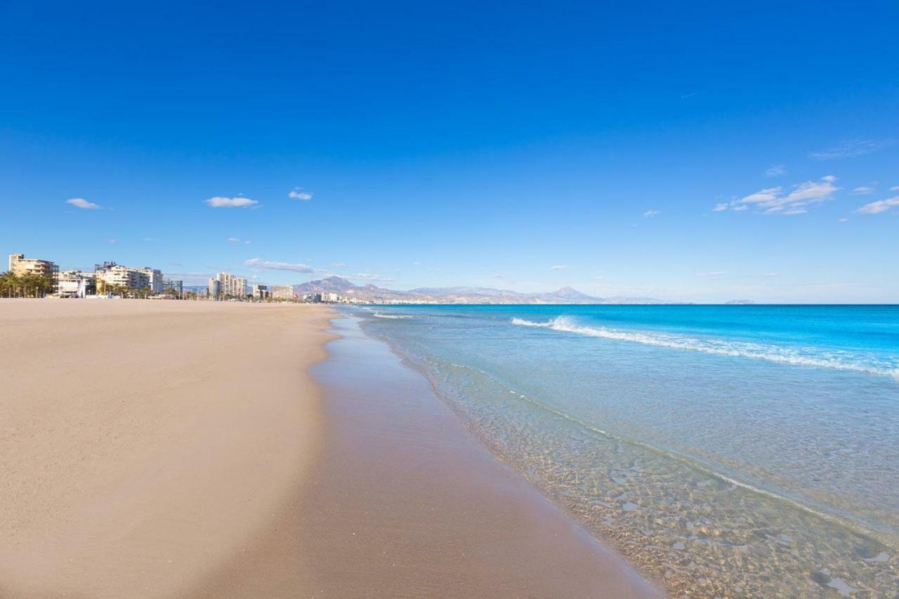 1A Linea Playa San Juan. Vistas. Piscina. Bbq. Gym Διαμέρισμα El Campello Εξωτερικό φωτογραφία